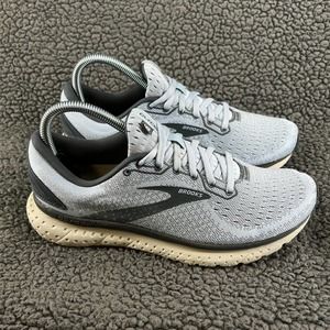 Brooks Shoes Womens 8.5 B Blue White Glycerin 18 Run Running Sneaker Ladies